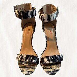JUST FAB: Ankle Strap High Heel Stiletto Sandal Pumps